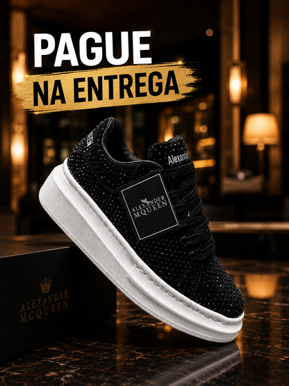 Tenis de Plataforma Unisex con Brillos Premium | Cómodos y Antideslizantes