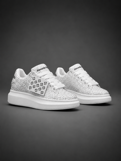 Tenis de Plataforma Unisex con Brillos Premium | Cómodos y Antideslizantes