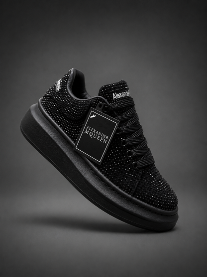Tenis de Plataforma Unisex con Brillos Premium | Cómodos y Antideslizantes