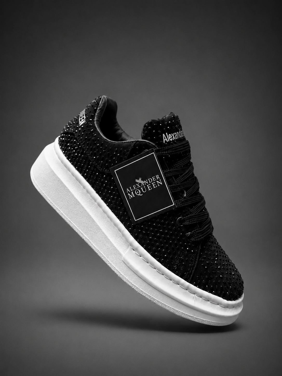 Tenis de Plataforma Unisex con Brillos Premium | Cómodos y Antideslizantes