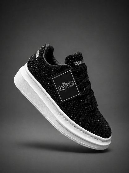 Tenis de Plataforma Unisex con Brillos Premium | Cómodos y Antideslizantes
