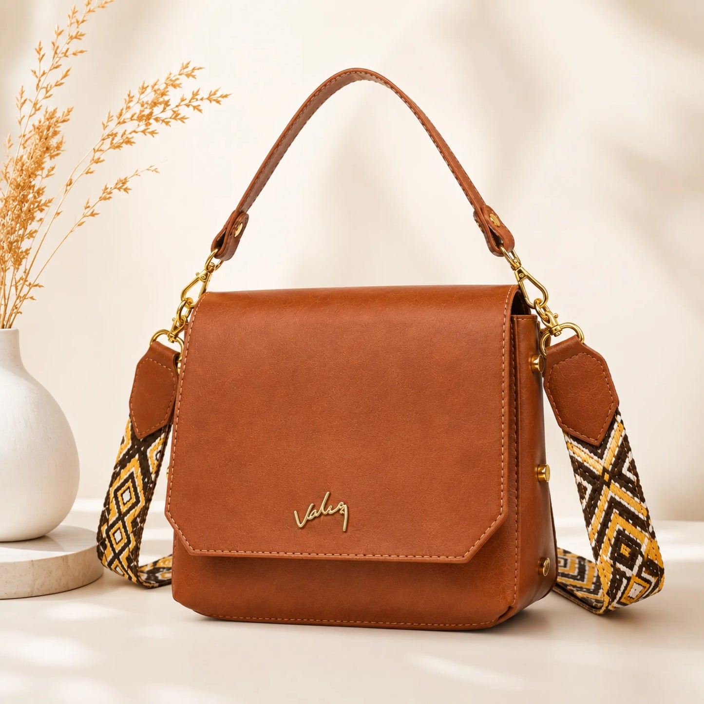 Bolso Bandolera Elegante para Mujer | Cuero Premium | Correa Ajustable