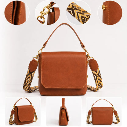Bolso Bandolera Elegante para Mujer | Cuero Premium | Correa Ajustable
